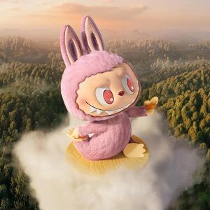 POP MART Labubu - The Monsters Lazy Yoga Series, Confident